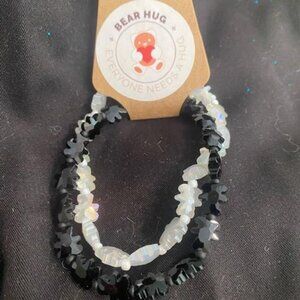 Ying and Yang Bear Bracelet
